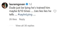 Laura Govan reacts to Gilbert Arenas' claims regarding son Alijah Arenas (Image via Instagram/podcastpshow)